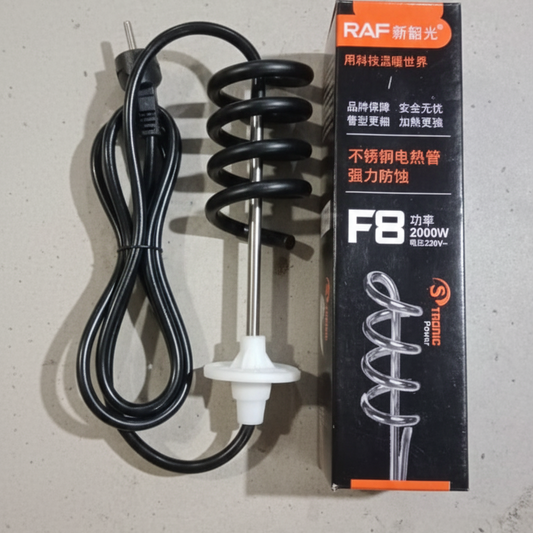 RAF F8 2000W Electric Water Heating Coil